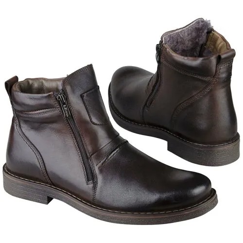 Мужские зимние ботинки на молнии BONTY B-1351-K11-2