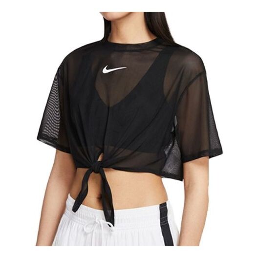 Футболка спортивная с коротким рукавом Nike, черный