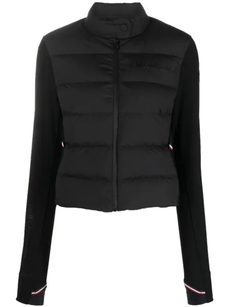 Moncler Grenoble кардиган с контрастными вставками, черный
