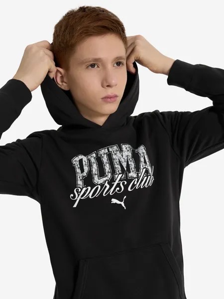Худи для мальчиков PUMA Classic, Черный