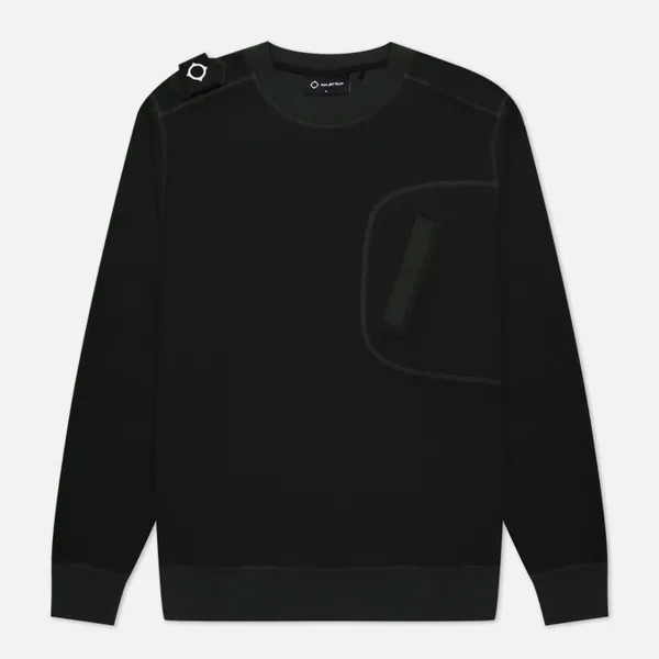 Мужская толстовка MA.Strum Rev Loopback Crew Neck оливковый, Размер M