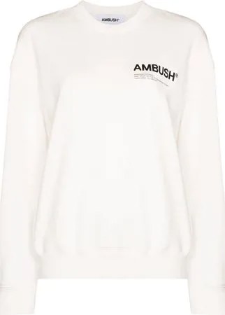 AMBUSH толстовка Workshop с логотипом