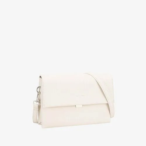 Сумка кросс-боди DAVID JONES, фактура гладкая, beige