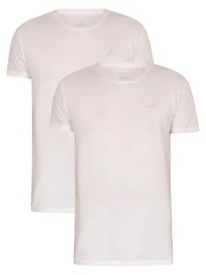 Набор из 2 мужских футболок GANT Essentials Lounge, белый