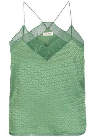 Zadig&Voltaire блузка Christy без рукавов