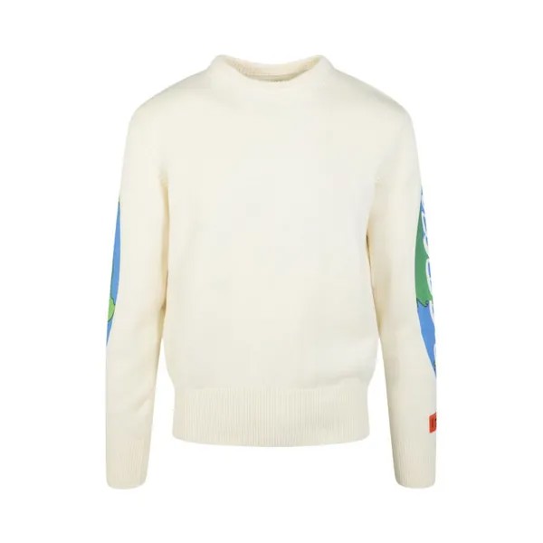 Толстовка Heron Preston Graphic Print Sweatshirt, белый