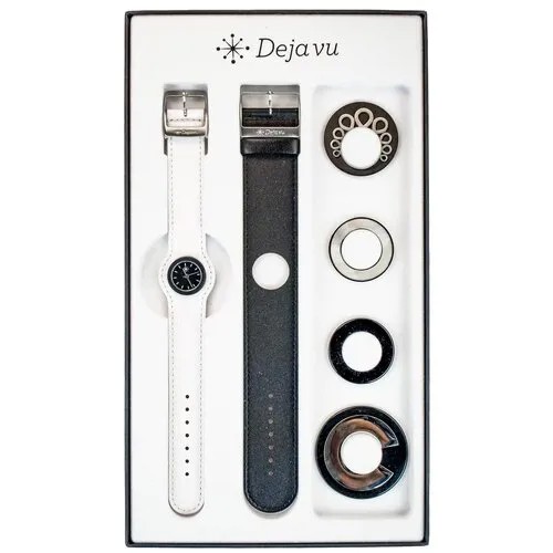 Наручные часы DEJAVU Часы женские наручные Dejavu Premium 309C118, белый