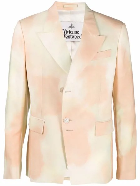 Vivienne Westwood однобортный пиджак с принтом Sky