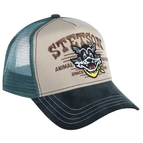 Бейсболка с сеточкой STETSON 7756113 TRUCKER CAP ANIMAL NATURE, размер ONE