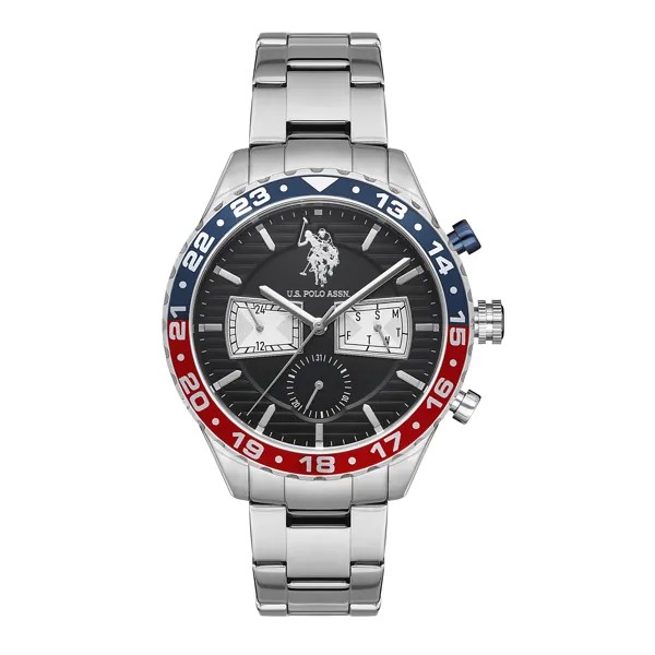 Наручные часы мужские U.S. POLO Assn. USPA1037-01 серебристые