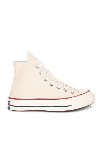 Кроссовки Converse Chuck 70 Canvas High Tops, цвет Parchment, Garnet, & Egret