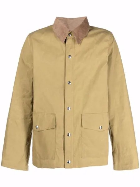 Fortela куртка-рубашка с контрастным воротником