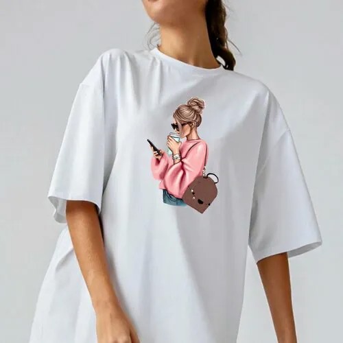 Футболка BE DIFFERENT, размер М, белый