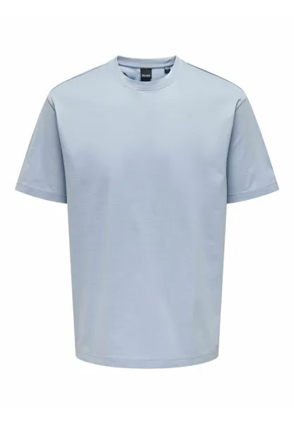 Базовая футболка ONSFRED RLX SS NOOS Only & Sons, синий