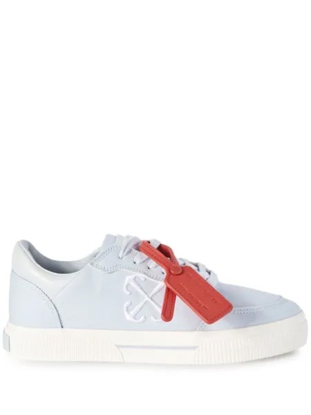 Off-White кеды New Low Vulcanized, синий
