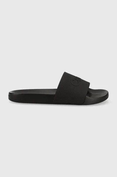 Шлепанцы для бассейна Calvin Klein, черный
