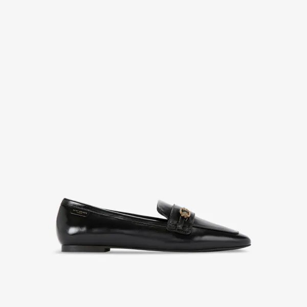 Узкие лакированные туфли Mayfair с пряжками Kurt Geiger London, черный