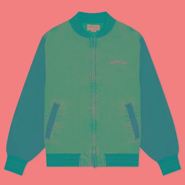 Бомбер мужской thisisneverthat Denim Varsity голубой M