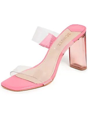 Женские розовые акриловые прозрачные босоножки на каблуке Ariella Slip On Heel 10 SCHUTZ