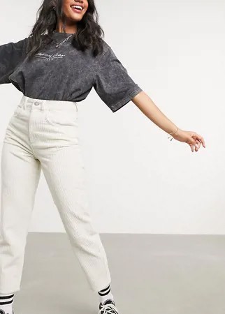 Светло-бежевые вельветовые джинсы в винтажном стиле Reclaimed Vintage inspired The '91-Белый