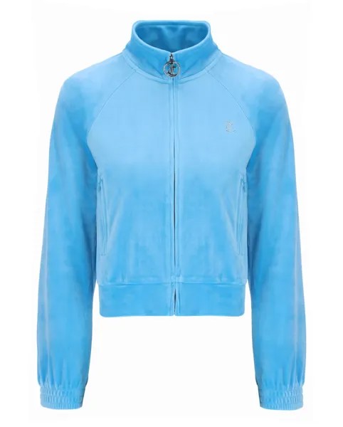 Олимпийка женская Juicy Couture JCAPW044/251 голубая 50 RU