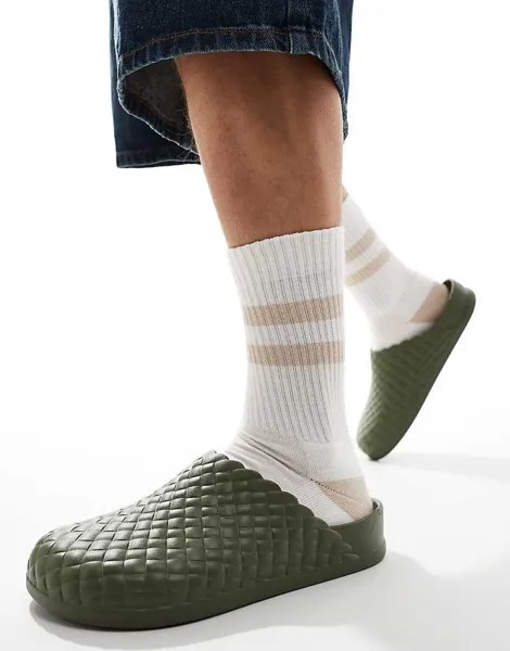 Армейско-зеленые сабо унисекс Dylan Crocs