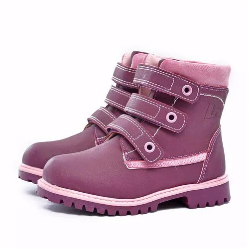 Nordman Go ботинки на трех липучках, Дошкольные, цвет Фиолетовый, размер 27