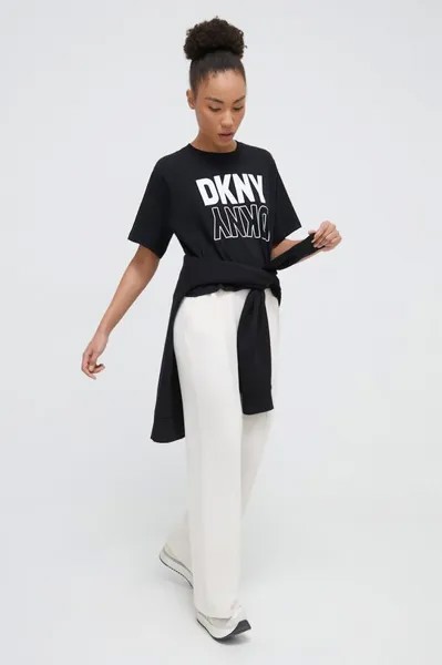 Спортивные штаны Декни DKNY, бежевый