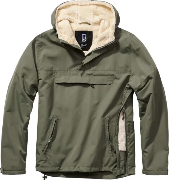 Куртка Brandit Windbreaker Sherpa, оливковый