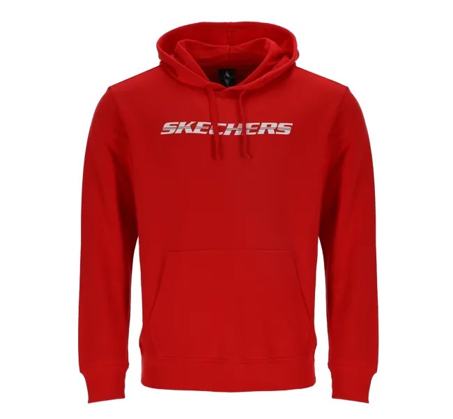 Пуловер Skechers Kapuzensweater STRIKETHROUGH HOODIE, красный