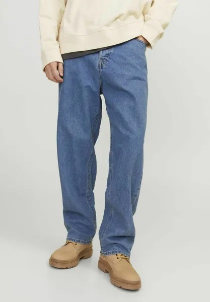 Джинсы-бойфренды JJIALEX JJORIGINAL Jack & Jones, синий деним