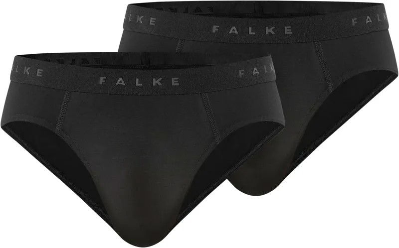 Комфортные трусы на каждый день (2 шт.) Falke, цвет Black (Black 3000)
