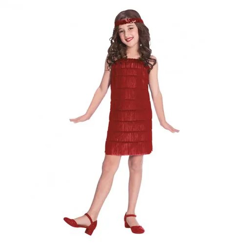 Детский красный костюм Флеппер (13525) 134 см