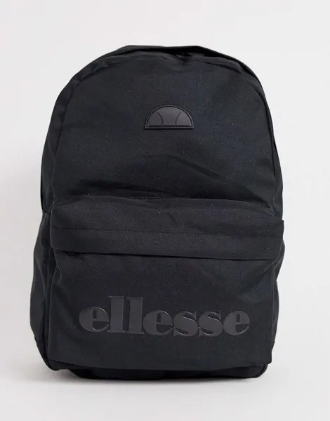 Черный рюкзак с логотипом ellesse Regent