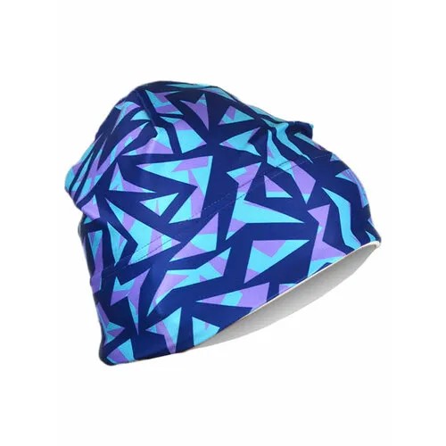 Шапка EASY SKI Спортивная шапка, размер L, голубой, фиолетовый