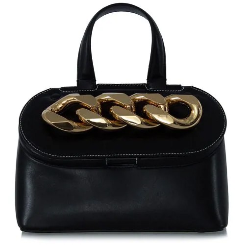 Кожаная сумка JW Anderson HB0317 черный UNI