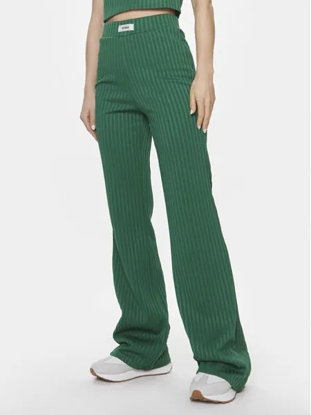 Расклешенные спортивные брюки Guess, зеленый