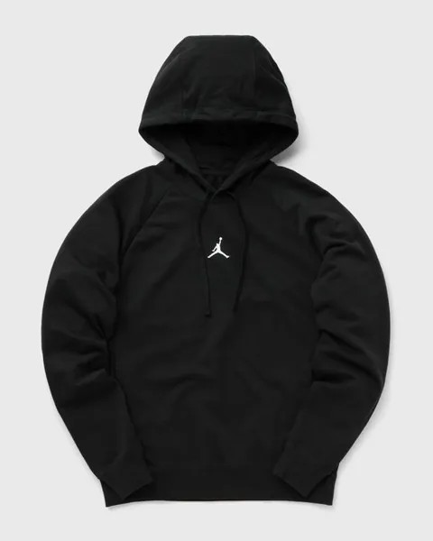 Худи Jordan Sport Dri-Fit Crossover Fleece Hoodie, черный/белый