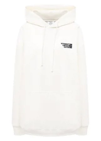 Хлопковое худи VETEMENTS