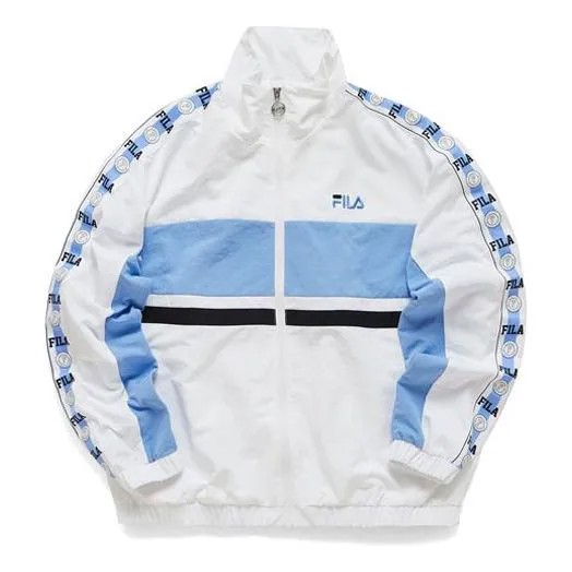 Куртка Fila FUSION Contrasting Colors Woven Sports Jacket White, белый