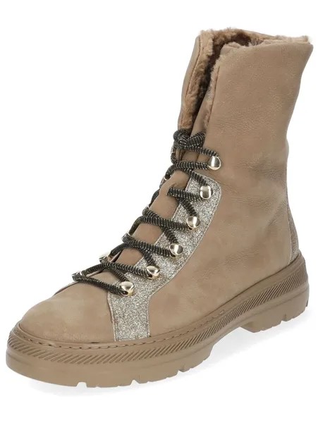 Ботинки Paul Green Lace-Up Ankle Boots, бежевый