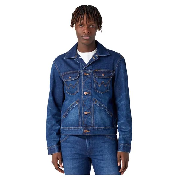 Куртка Wrangler 124MJ Denim, синий