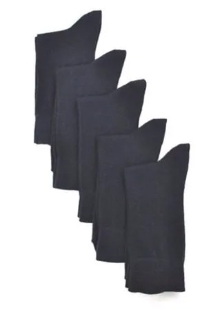 Мужские носки ченые 5 пар размер 25 (39-42)