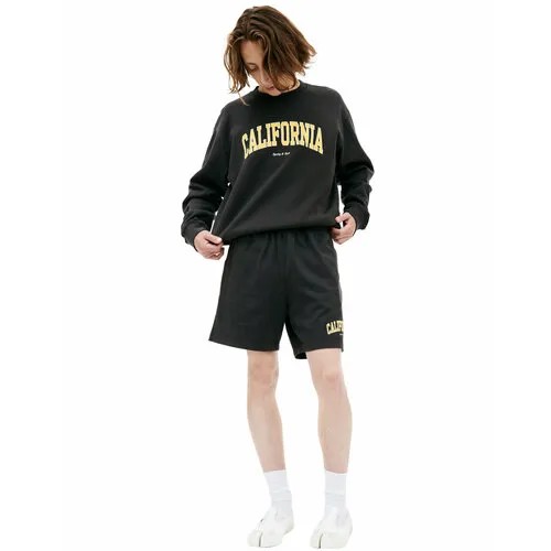 Шорты спортивные Sporty & Rich CALIFORNIA, размер XL, коричневый