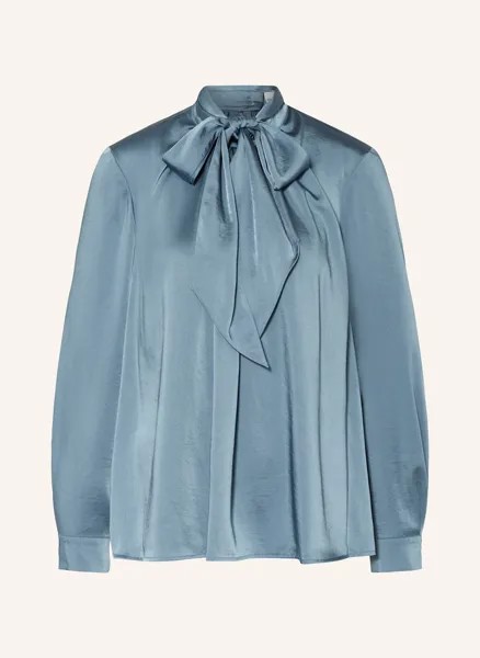 Блузка с завязками на воротнике Claudie Pierlot, серый