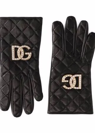 Dolce & Gabbana стеганые перчатки