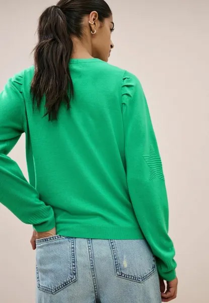 Вязаный свитер CREW NECK REGULAR FIT Next, зеленый