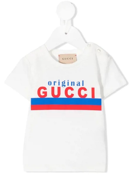 Gucci Kids футболка с принтом Original Gucci