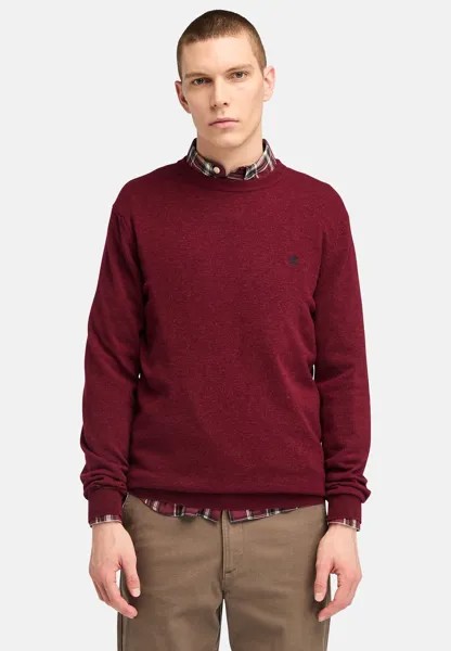 Вязаный свитер COHAS BROOK CREW Timberland, темно-красный