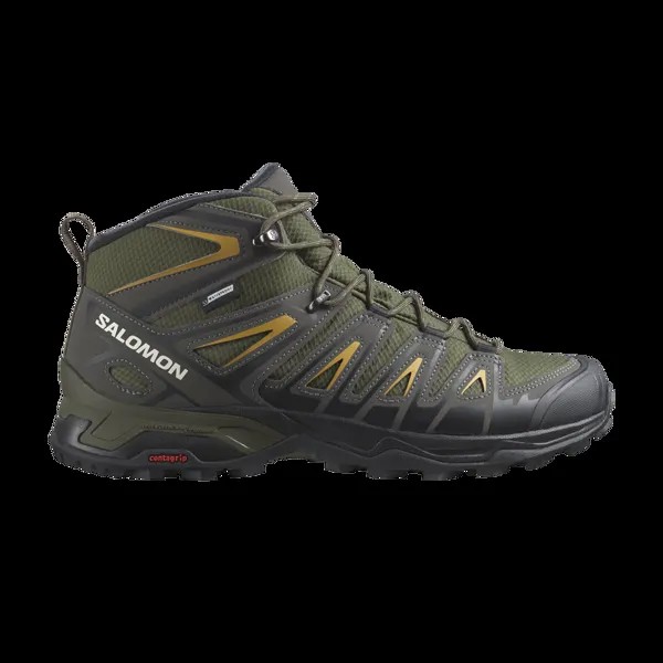 Кроссовки X Ultra Pioneer Mid CSWP Salomon, зеленый